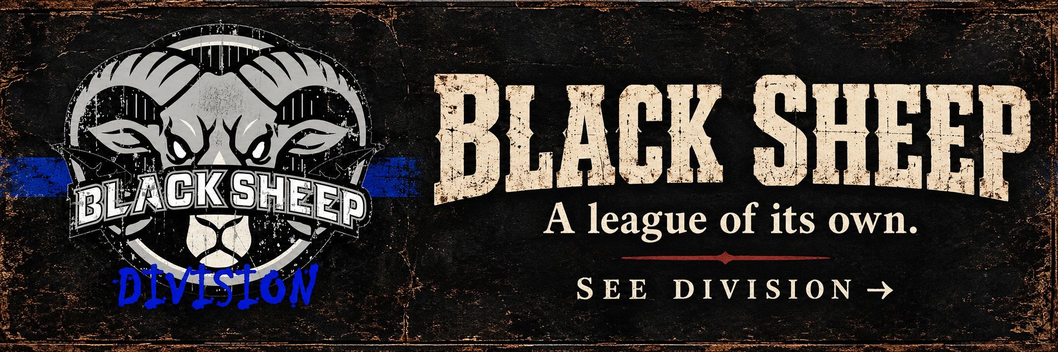 Black Sheep Division — A league of its own